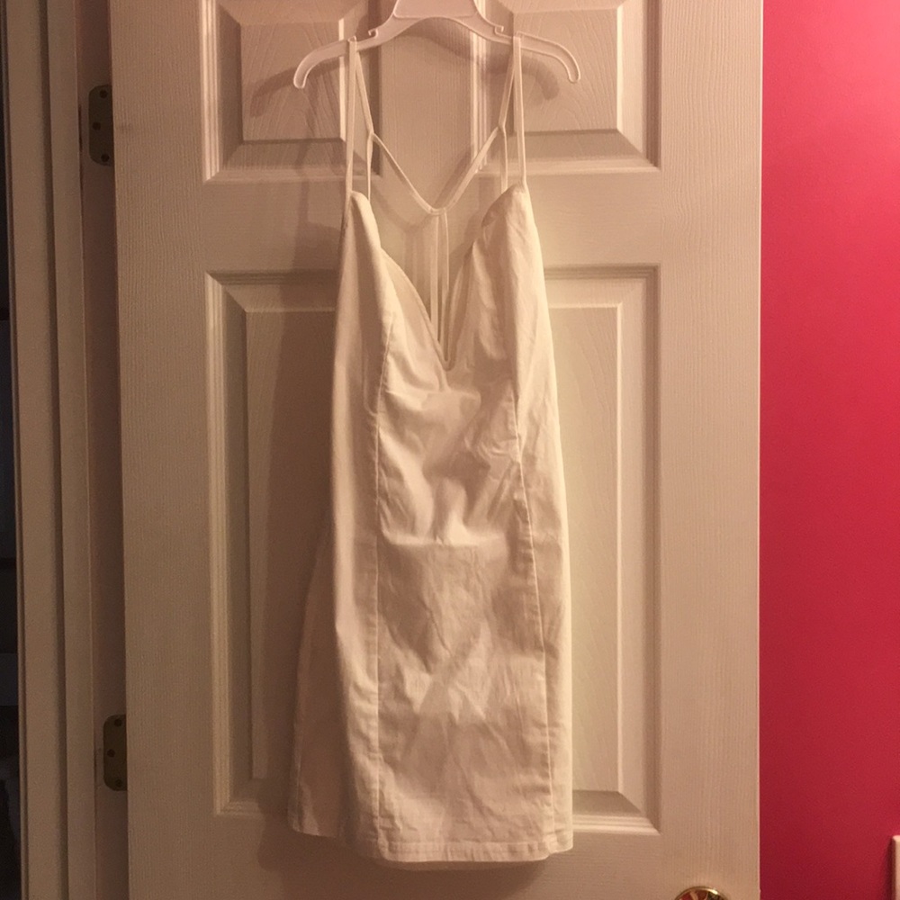 Tobi No Harm, No Foul White Bodycon Dress